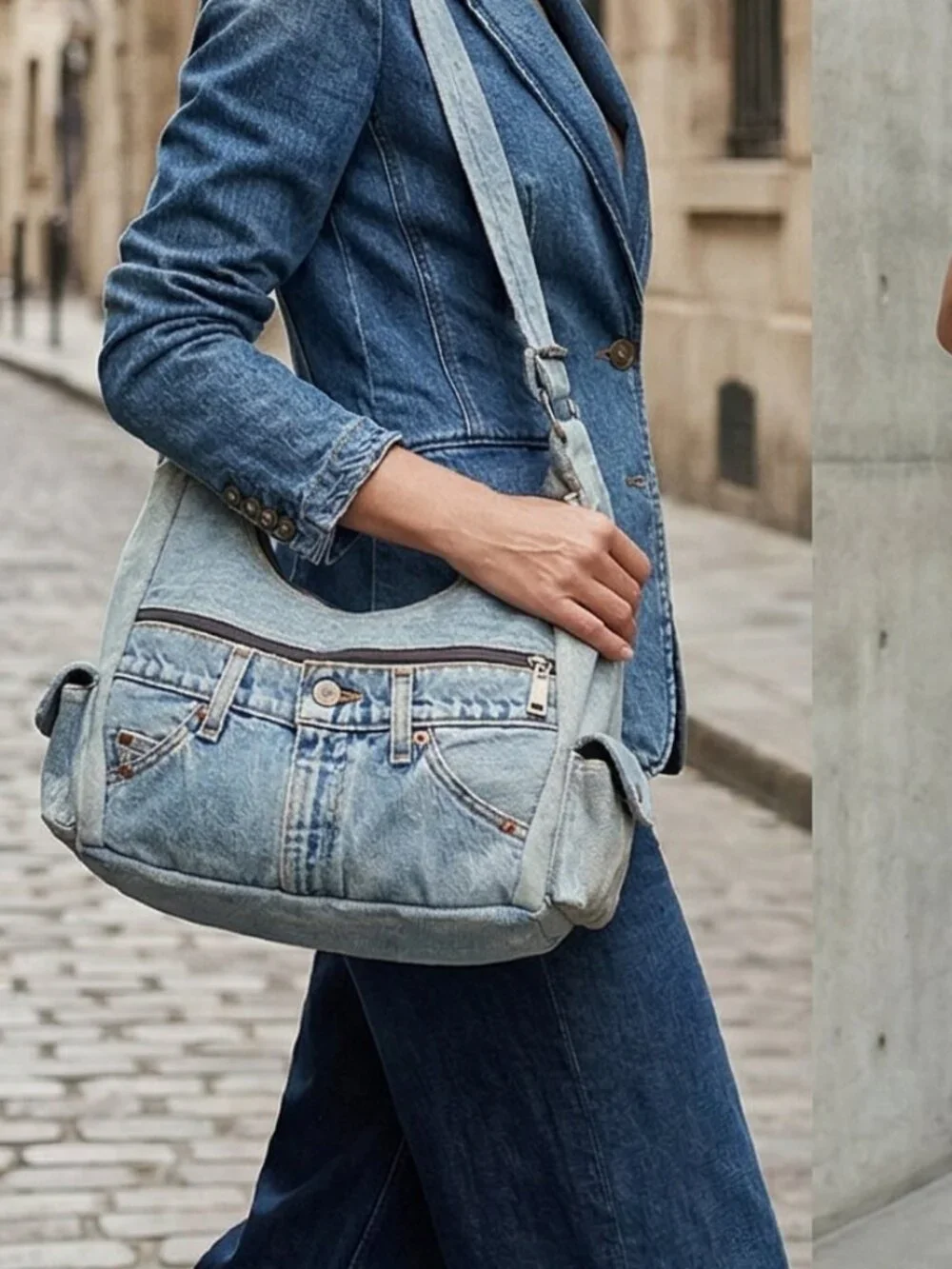 Vintage Levi Strauss & Co Denim Bag - Picture 7 of 9